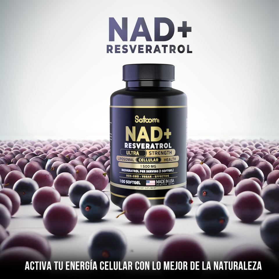 NAD + RESVERATROL BLACk